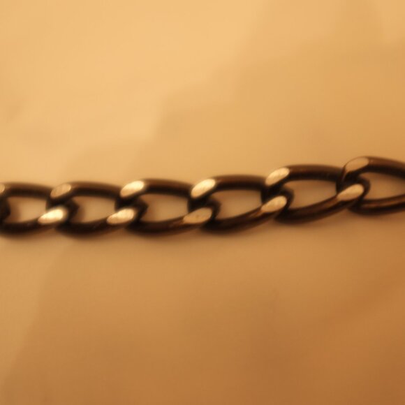 COPY - Netal link geometric shaped beads long sweater Necklace - Picture 4 of 6